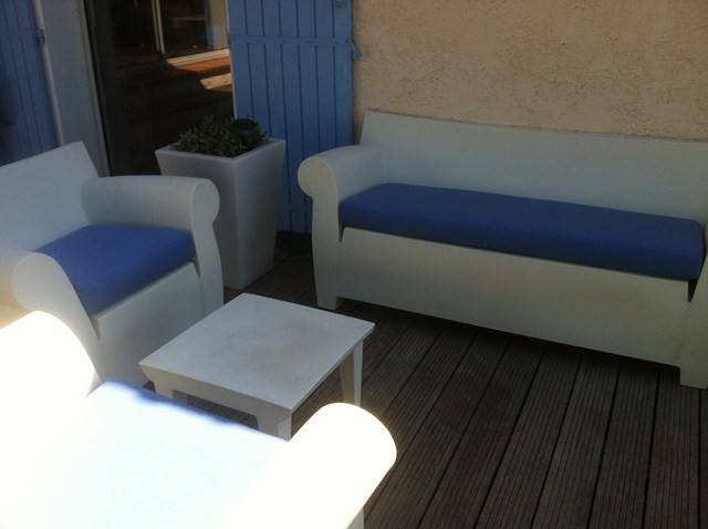 banquette sur bâti