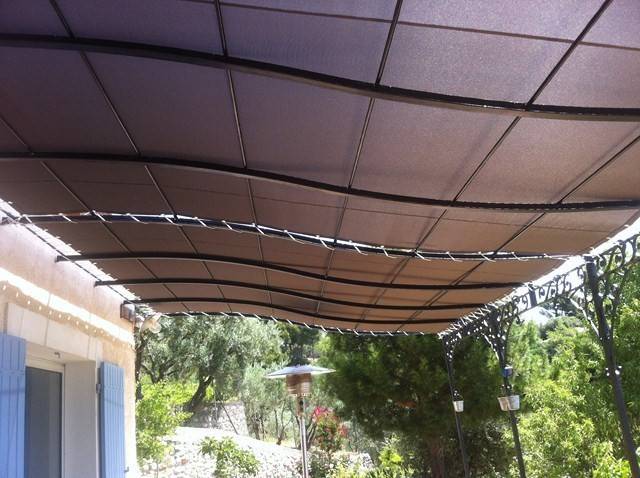 Création et pose de bâche tonnelle pour pergola ou véranda à La Ciotat 13